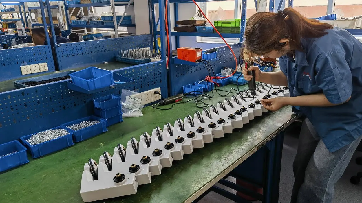 Microscope Assembly Line