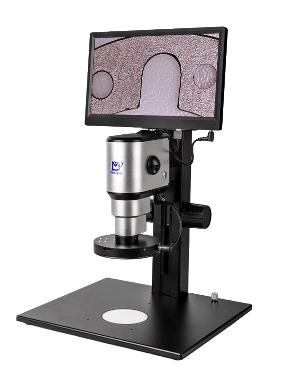 Industrial microscope used for PCB inspection and quality control