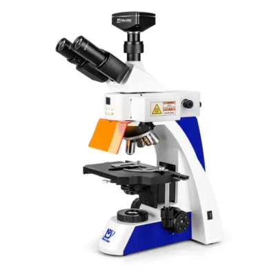 MSD-S810 research grade fluorescence microscope with binocular head and multi-objective system for laboratory use