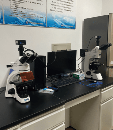 MSD520 fluorescence and MSD460 polarized microscope for Aerospace Engineering University