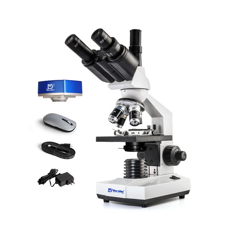 murzider-4k-microscope-camera-accessories-set-msd100-9-t-4k biological microscope with camera accessories