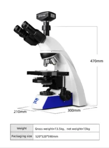 MSD-S732-2000 microscope dimensions and structure