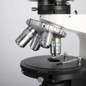 Polarizing microscope detail