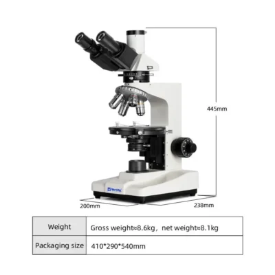 MSD6700 educational polarizing microscope with transmitted light