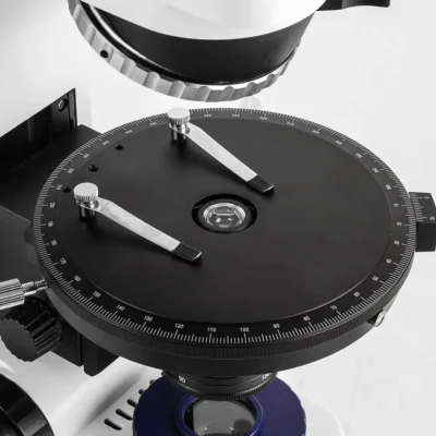 Laboratory research microscope focusing system detail MSD-S690-2000