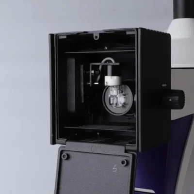 Screen metallurgical microscope for metal material analysis