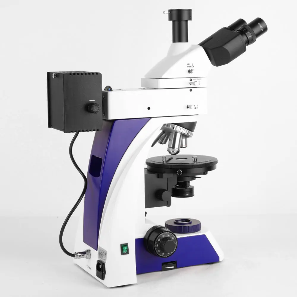 msd-s690-2000w-microscope-setup MSD-S690-2000W polarizing microscope setup showing 50-1000X magnification