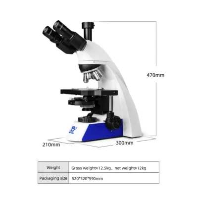 MSD-S732 upright microscope dimensions and structure