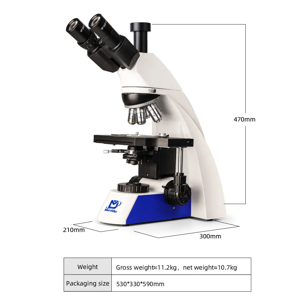 Rear view of MSD-S760 biological microscope