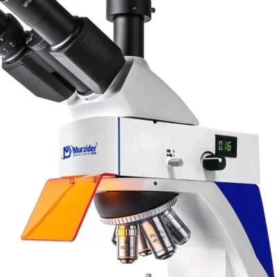 msd-s810-830-mechanical-stage Fine focus adjustment system of dual band fluorescence microscope
