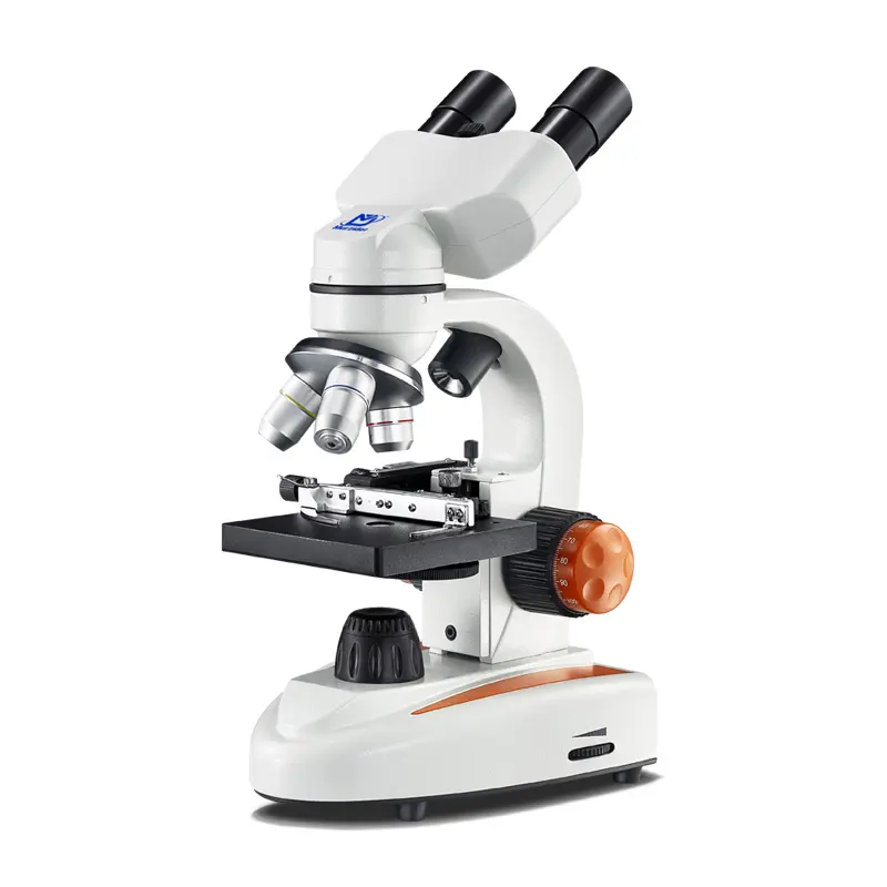 Student biological microscope for educational laboratory observation