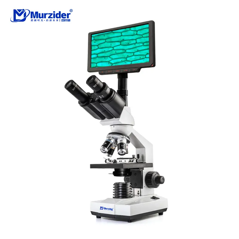 msd100-9-t-9-inch-camera-screen-c-mount Biological training microscope with 9 inch camera screen C-mount