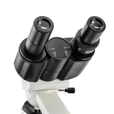 msd100-9-t-trinocular-head-detail Trinocular lab training microscope trinocular viewing head