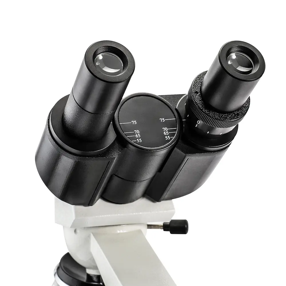 msd100-9-t-trinocular-head-detail Trinocular lab training microscope trinocular viewing head