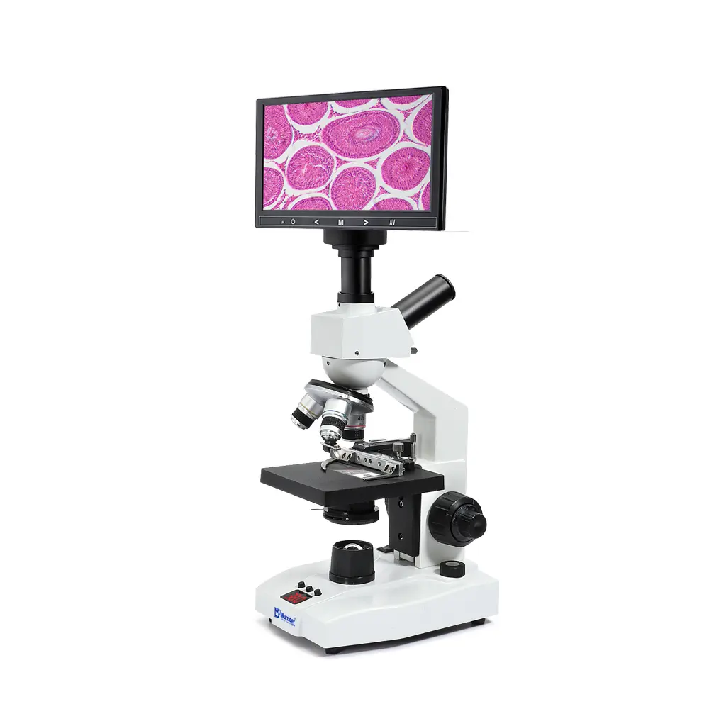 MSD101-H-7C heating microscope with HD display front view