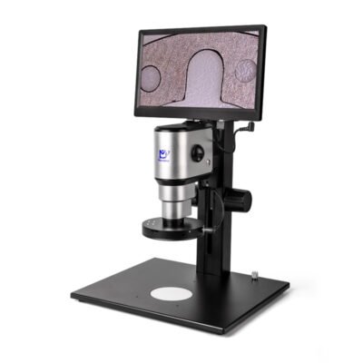MSD408 4K video measuring microscope with motorized zoom and HDMI output