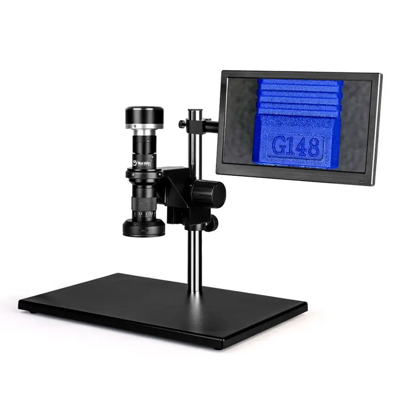MSD413 industrial microscope with optional 10.1 inch hanging display