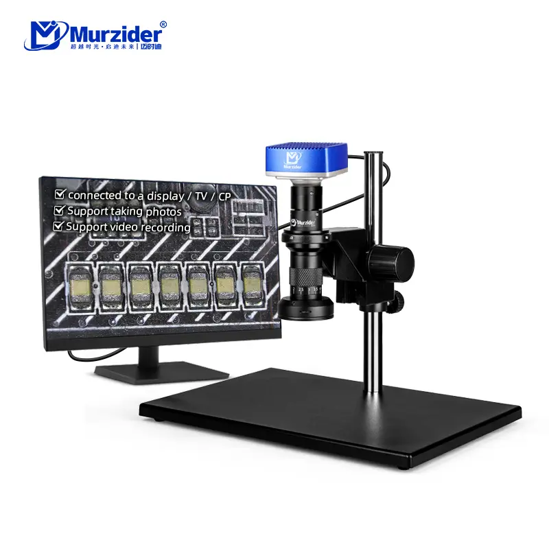 msd413-11.6-22-inch-bar-display-microscope Industrial microscope with 11.6-22 inch horizontal display system
