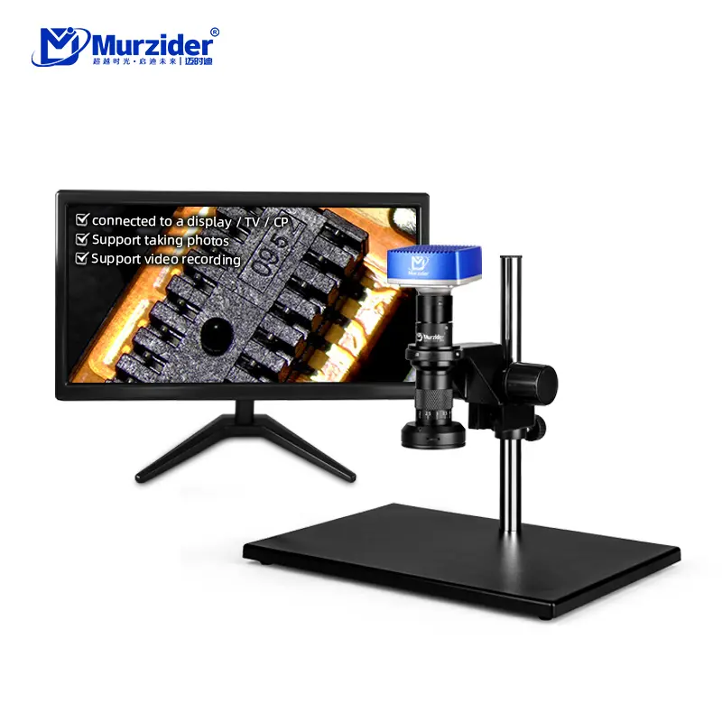 msd413-blue-4k-industrial-microscope Blue 4K industrial microscope for precision inspection