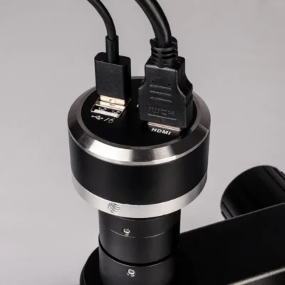 msd413-hdmi-usb-industrial-camera-interface Industrial microscope round camera with HDMI and USB interface connection