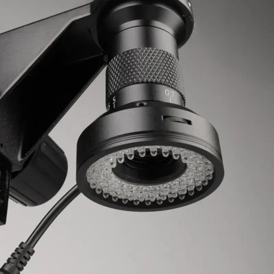 msd413-led-ring-light-industrial-camera Industrial microscope round camera with adjustable LED ring light system