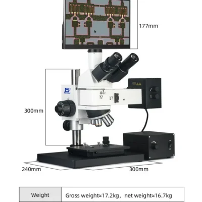 MSD4150-11.6TY column metallographic microscope dimensions and structure