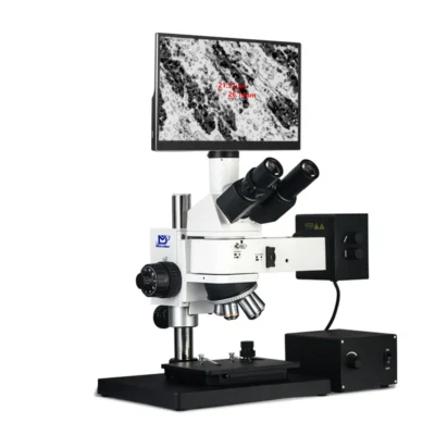 Column metallographic microscope 50X-500X with 11.6-inch measurable display