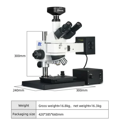 MSD4150-2000 column metallurgical microscope dimensions and adjustable structure