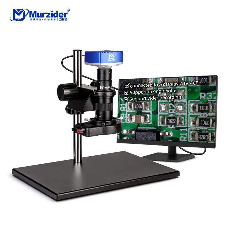 msd417-blue-4k-industrial-microscope Blue 4K industrial microscope for factory inspection