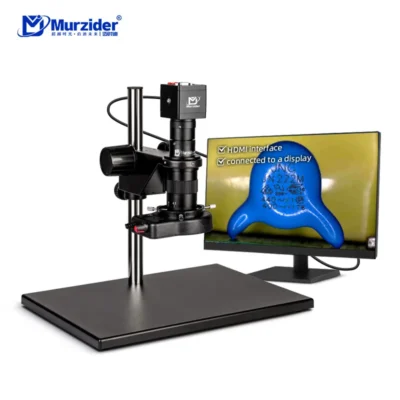 msd417-hdmi-display-industrial-microscope Factory Detection Microscope with HDMI display for industrial inspection