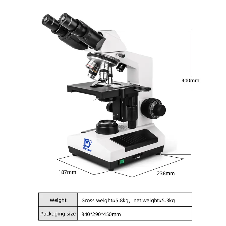 MSD4200-B biological microscope dimensions