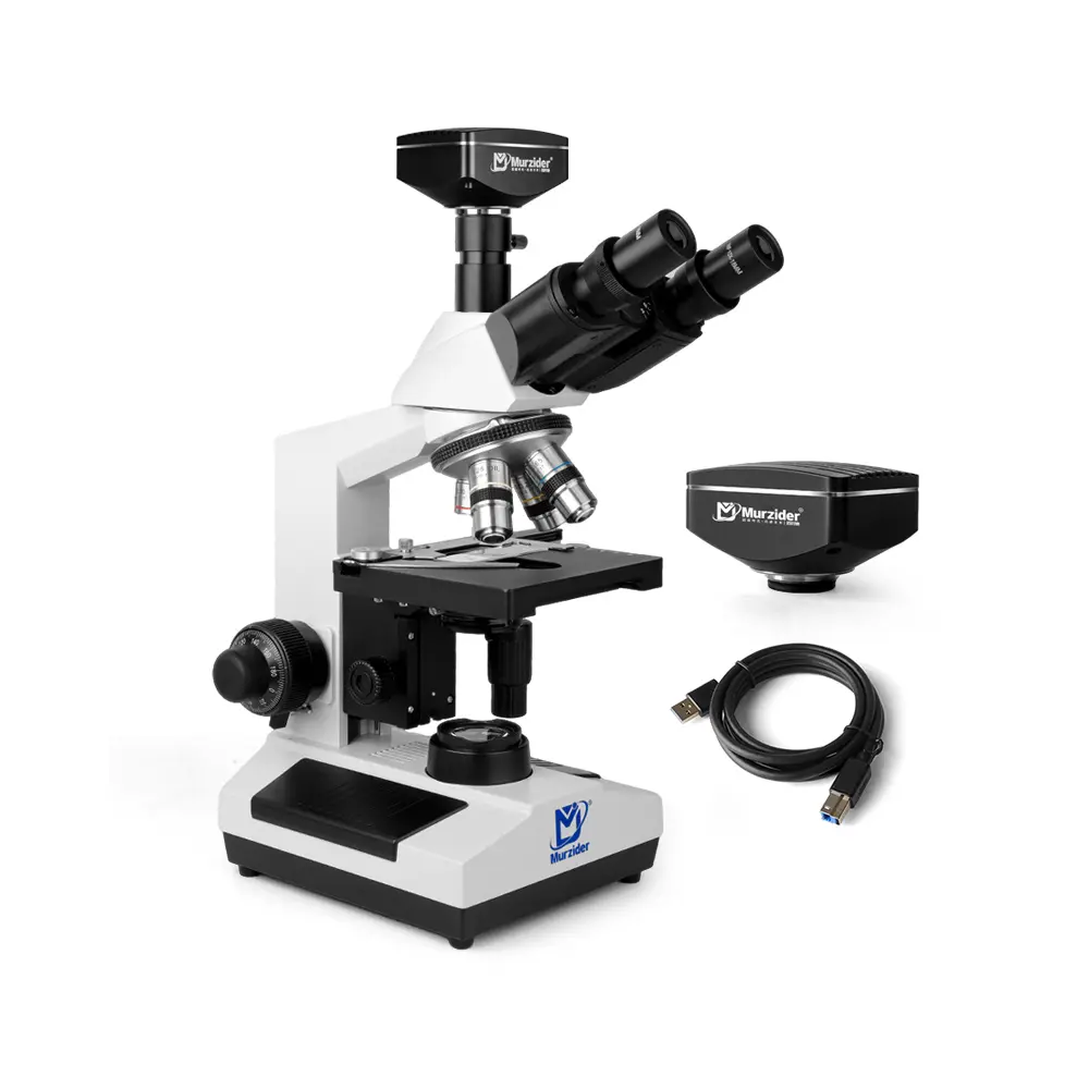 Murzider MSD4200-T trinocular biological microscope with 5.1MP camera