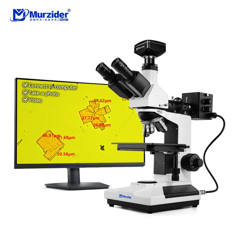 msd4300-1000w-metallurgical-microscope-dimensions MSD4300-1000W digital metallurgical microscope with 10MP camera
