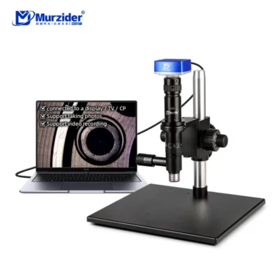 Industrial surface inspection microscope with Blue 4K imaging system