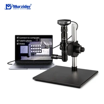 Industrial precision observation microscope with 5MP camera