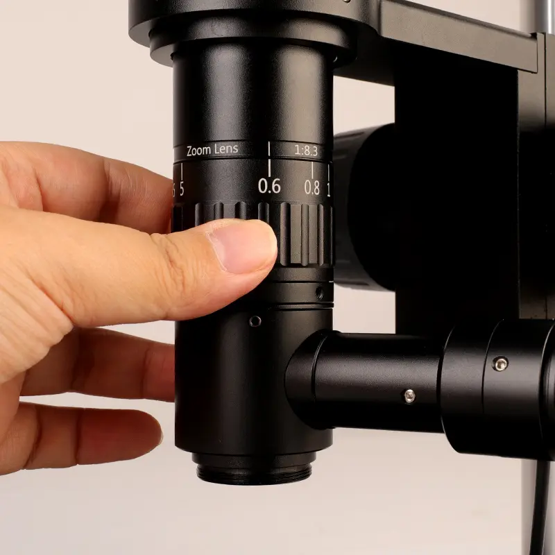 Industrial microscope for precision surface observation and analysis