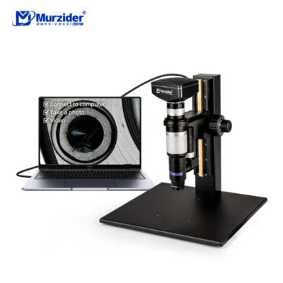 Industrial electronics inspection microscope with 5.1MP camera