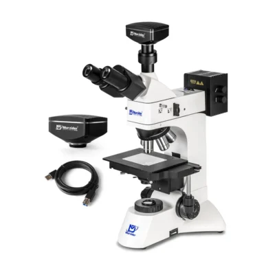 MSD4666-2000 infinity metallurgical microscope with 20MP camera