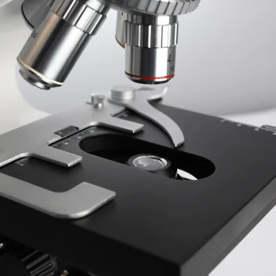 MSD501 microscope focus and stage detail view