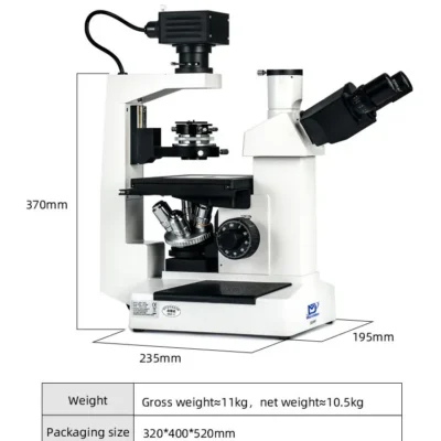 msd502-inverted-phase-microscope-dimension MSD502 inverted phase microscope dimensions