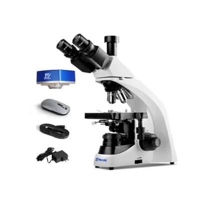 msd701-t-blue-4k-microscope-camera MSD701-T microscope with blue 4K camera front view