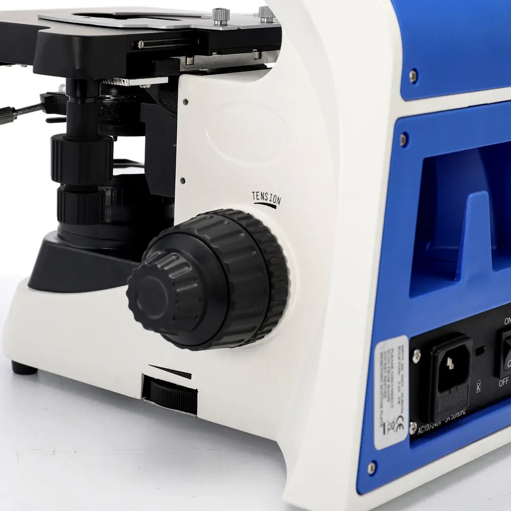 msd701-t-infinity-microscope-button-detail MSD701-T microscope control button detail