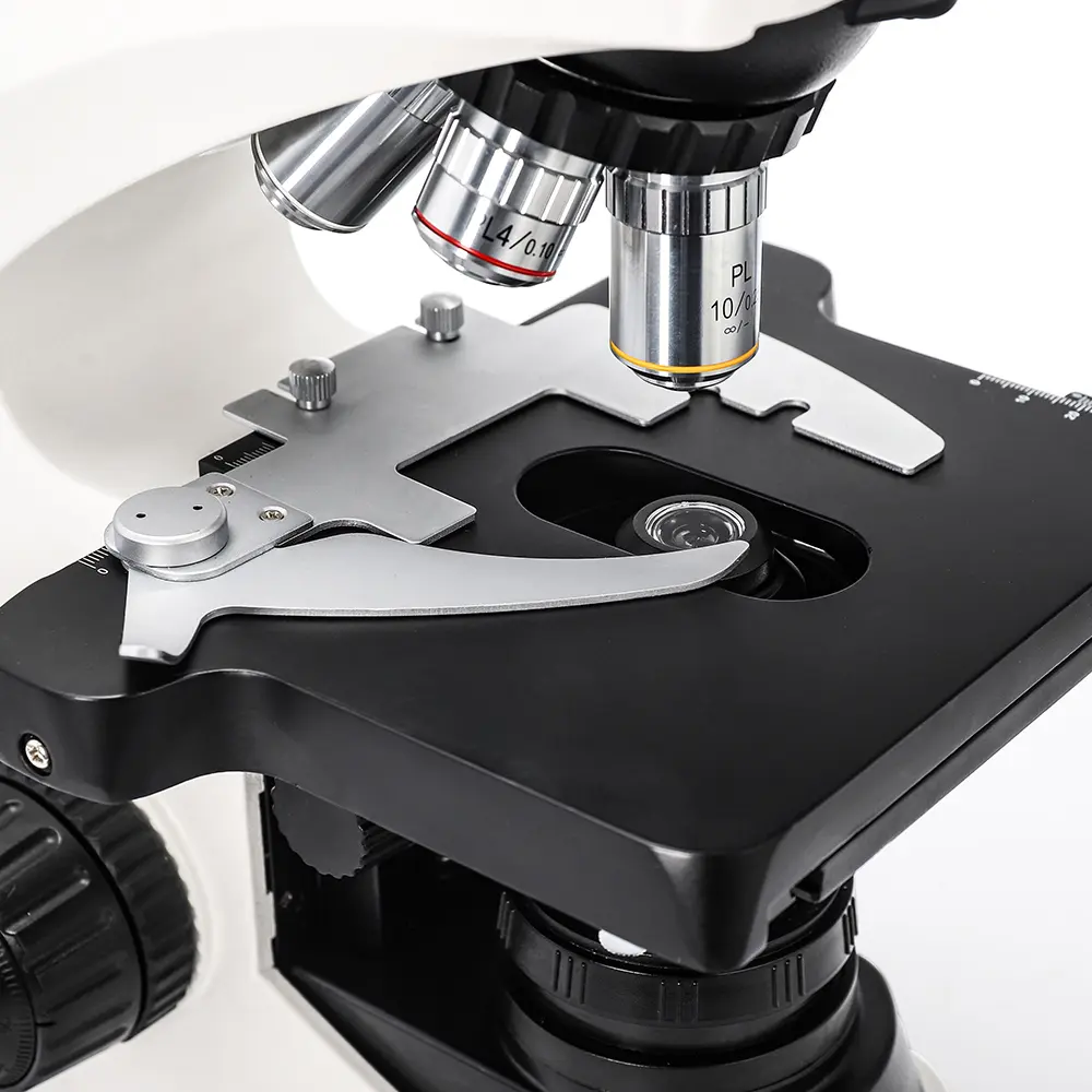 msd701-t-infinity-microscope-stage-detail MSD701-T biological microscope observation stage detail