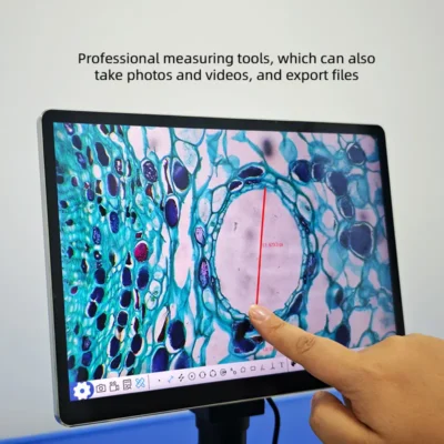 msd701-touch-screen-microscope-operation MSD701 touch screen microscope operation display interface