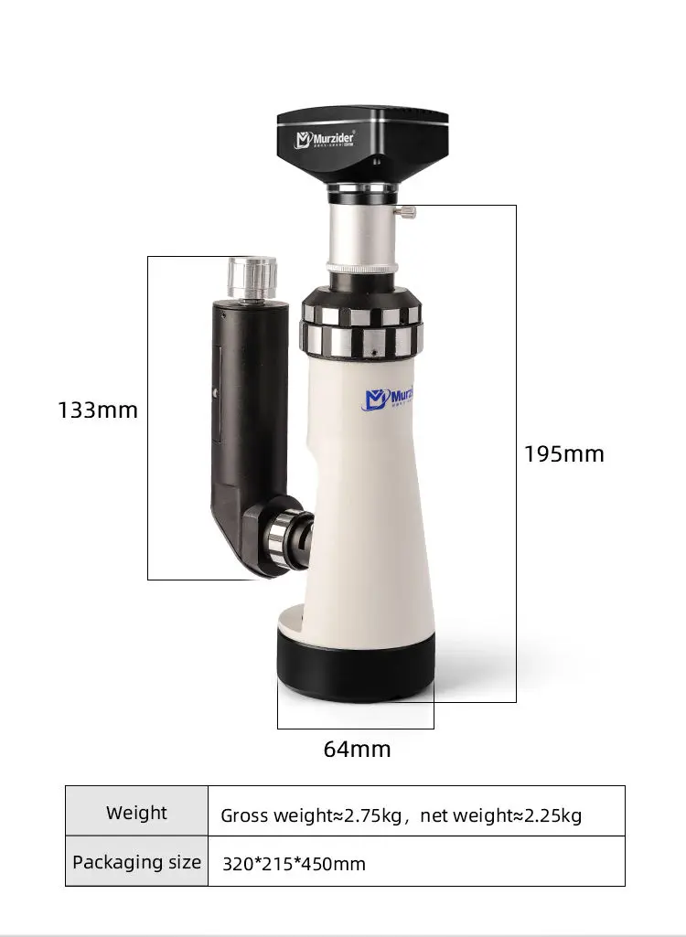 msd9191-1000-handheld-metallographic-microscope-dimensions MSD9191-1000 handheld metallographic microscope dimensions and portable structure