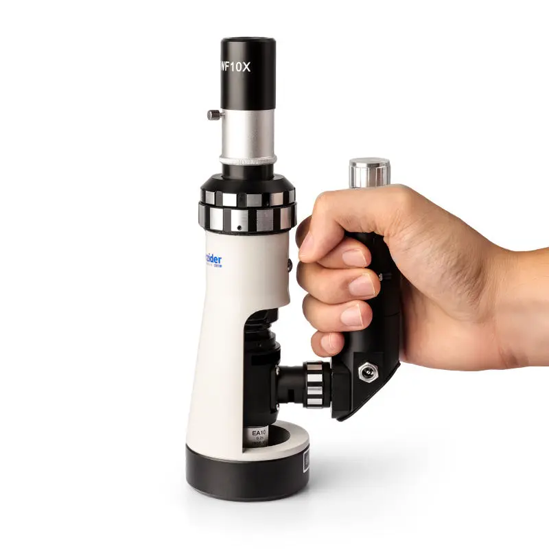 msd9191-portable-metallurgical-microscope-detail-2 MSD9191 portable metallurgical microscope field inspection operation and handheld use