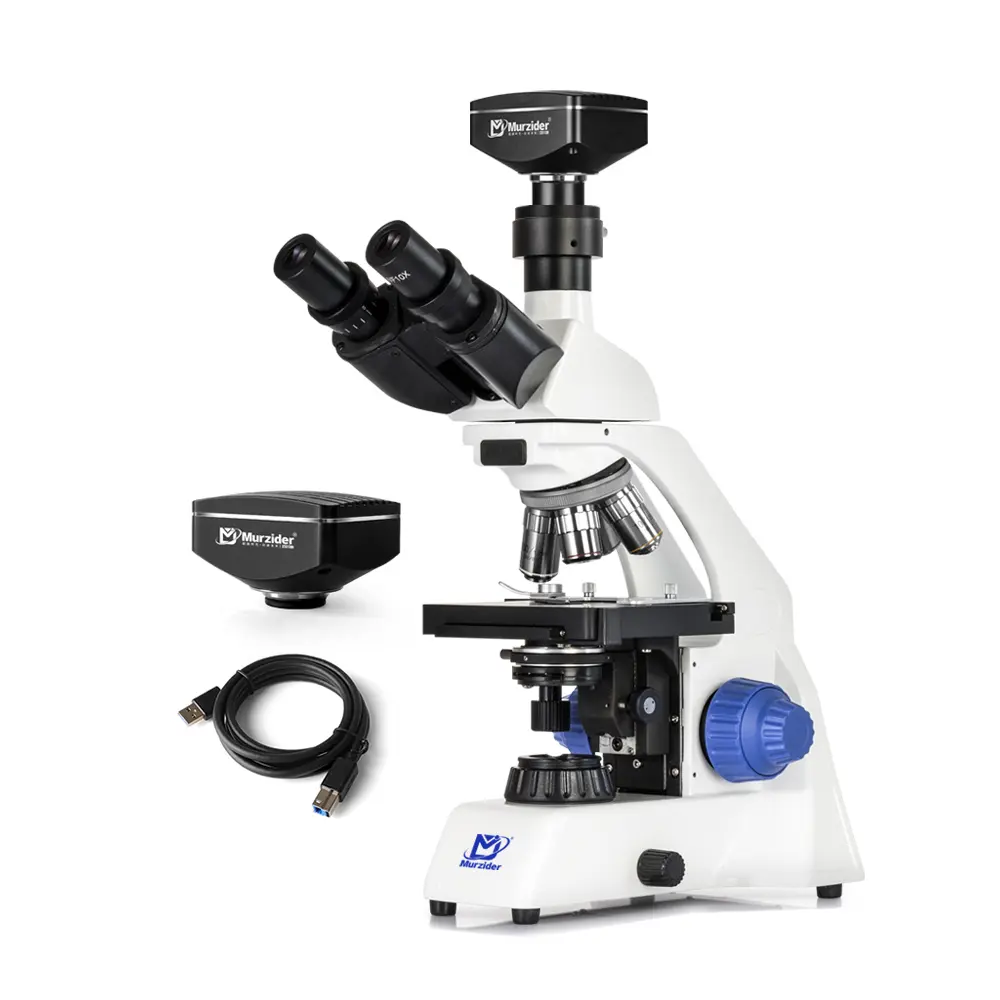 Murzider MSD1125-T-1000 lab imaging microscope with 10MP camera