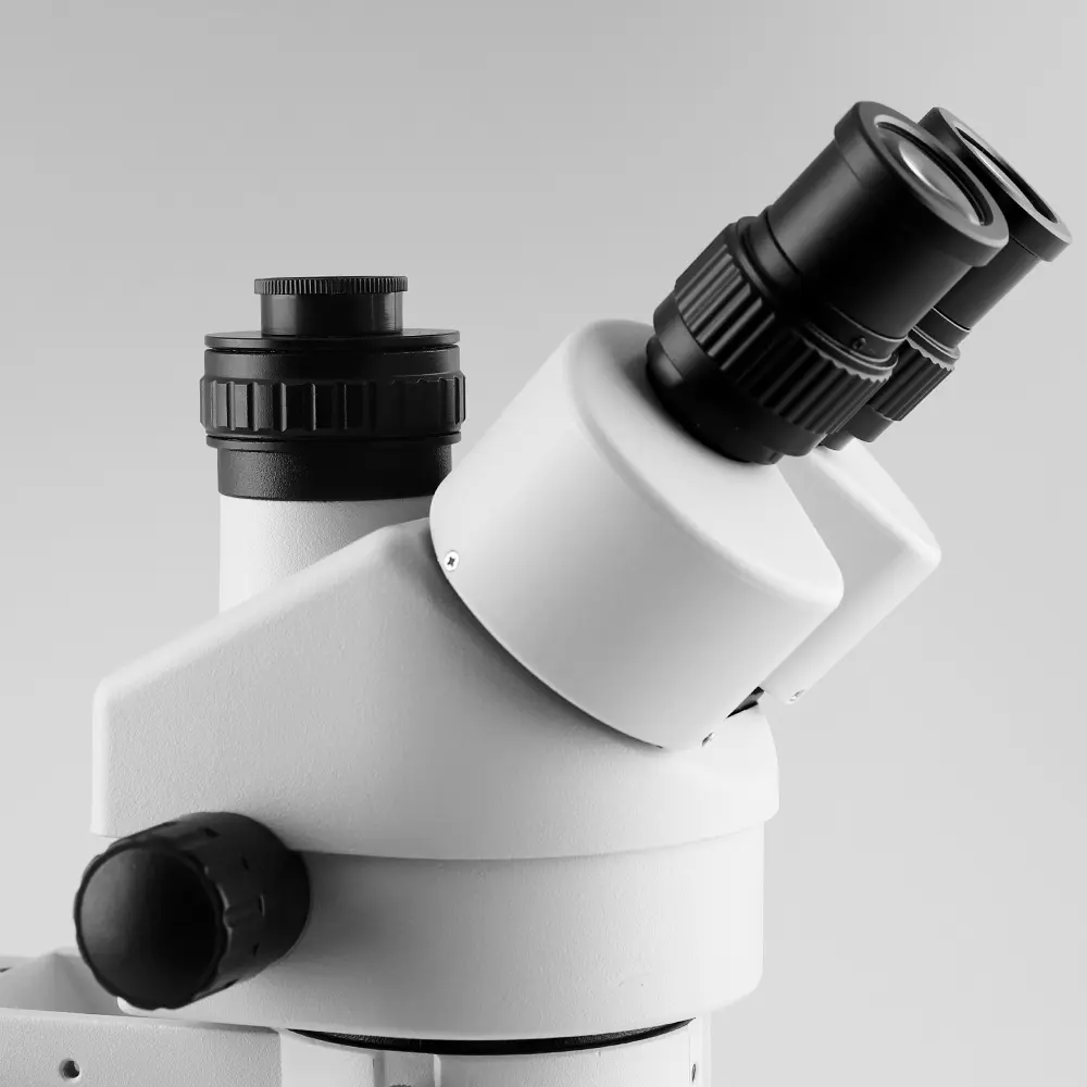 murzider-msd202-stereo-microscope-detail-1 Optical head detail of Murzider MSD202 stereo microscope