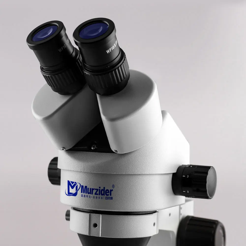 Continuous zoom optical head of Murzider MSD204 stereo microscope