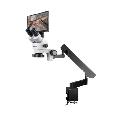 murzider-msd205-a-11-6yt-inspection-stereo-microscope Murzider MSD205-A-11.6YT trinocular stereo microscope with 11.6 inch display for factory inspection and dental use
